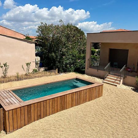 Villa Familiale Avec Piscine Hyper Centre Valras-Plage Luaran gambar