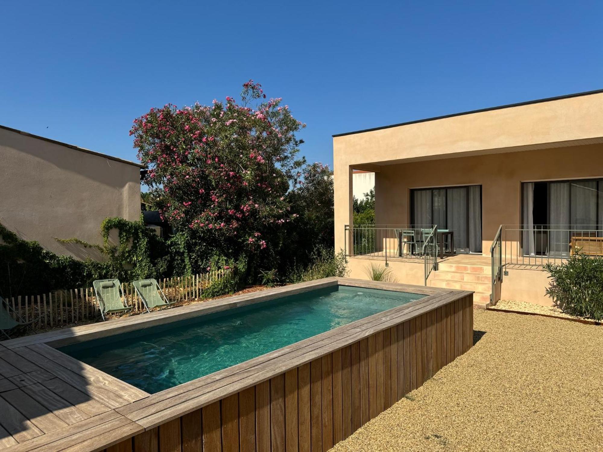 Villa Familiale Avec Piscine Hyper Centre Valras-Plage Luaran gambar